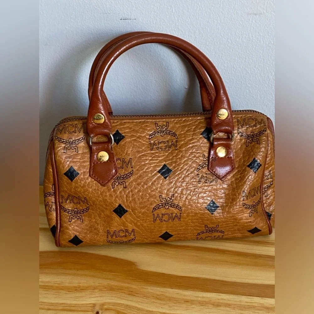 MCM mini Boston bag - Picture 6 of 11